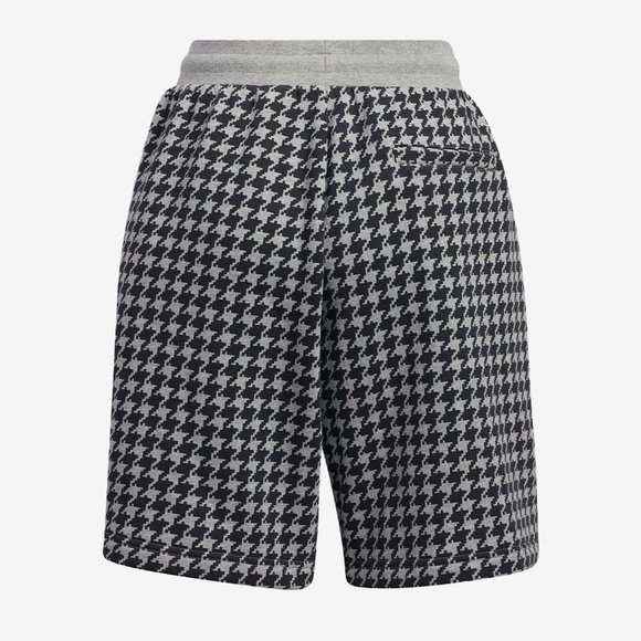 Adidas Unisex Ivy Park Grey Black Allover Print Shorts HN4528 - Picture 5 of 5